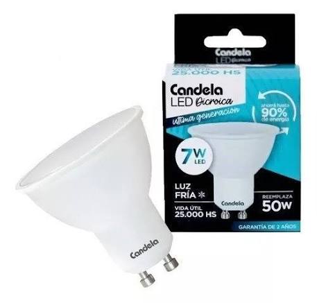 LAMPARA DICROICA 7W LUZ FRÍA