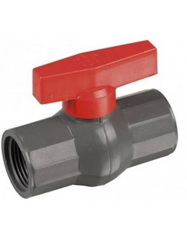 LLAVE DE PASO PVC 1"