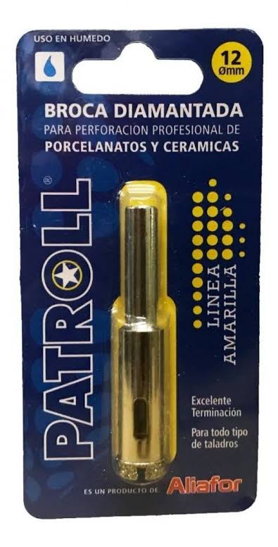 BROCA DIAMANTADA 12MM