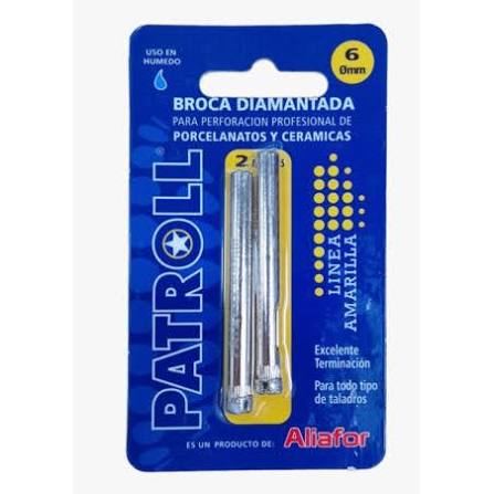 BROCA DIAMANTADA 6MM